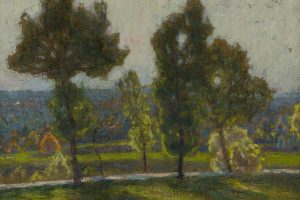Vilniaus aukcione brangiausiai parduotas P. Kalpoko paveikslas: paklojo daugiau nei 27 tūkst. eurų