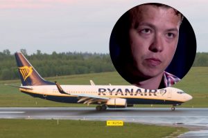 Tyrimas dėl Minske nutupdyto lėktuvo užsitęs: prokurorai pasigenda „Ryanair“ bendradarbiavimo