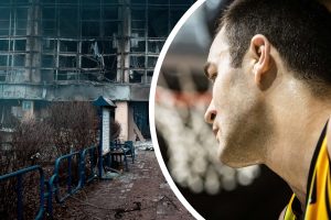 Krepšininkui teko bėgti iš bombarduojamos Ukrainos: papasakojo šokiruojančius išgyvenimus