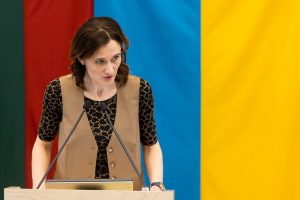 Į Vatikaną vykti ketinanti Seimo vadovė ketina perduoti Lietuvos požiūrį į karą Ukrainoje