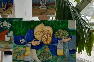 I. Gražulevičiūtės-Vilėniškės paroda: bėganti su lapėmis, skrendanti su paukščiais