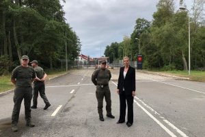 A. Bilotaitė: Lietuvos siena su Rusija dėl grėsmių saugoma sustiprintu režimu