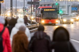 Vilniuje – vairuotojų streikas: į gatves neišvažiavo daugiau nei pusė autobusų