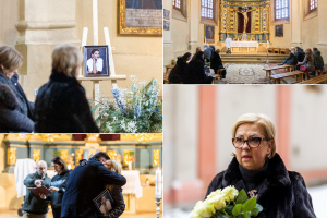 Artimieji ir draugai rinkosi į mišias A. Jagelavičiūtei atminti
