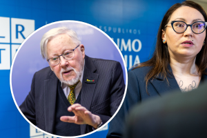 V. Landsbergio žodžiai papiktino ministrę: profesorius atsiprašo