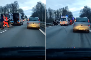 Skaudi nelaimė Plungės rajone: avarijoje sužeisti trys žmonės
