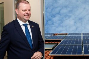 S. Skvernelis pagal ES programą ant namo stogo įrenginėja saulės elektrinę