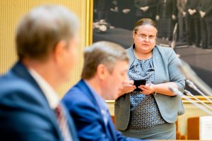 „Valstiečius“ palikusi A. Širinskienė jau nusižiūrėjo kitą frakciją