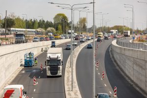 Gerės eismas sostinės Liepkalnio-Žirnių gatvių sankryžoje