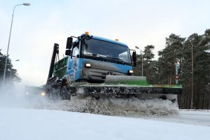 Kelių valymui žiemos sezonu Klaipėdoje pasiruošta