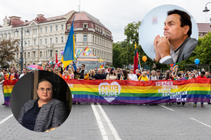 Per LGBT eitynes – nė vieno išpuolio: P. Gražulis ir A. Širinskienė „evakavosi“ iš Vilniaus