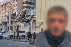 Prie sprogimo Kramatorske galimai prisidėjęs ukrainietis: manęs paprašė nufilmuoti