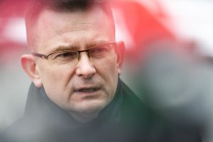 Teismas pripažino vyrą kaltu dėl grasinimų sveikatos apsaugos ministrui A. Dulkiui