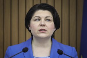 Moldovos ministrė pirmininkė paskelbė atsistatydinanti