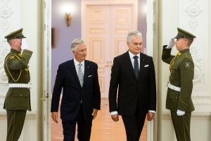 G. Nausėda ir Belgijos karalius stebės tarptautines pratybas, aptars gynybą