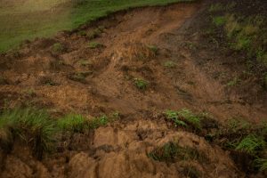 Geologijos tarnyba: po stichinio lietaus Lietuvoje išaugo nuošliaužų pavojus