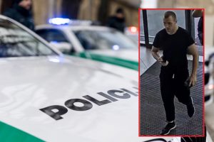 Policija ieško, kas nesusimokėjo už maisto produktus ir turi klausimų šiam vyrui