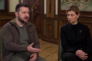 Po naujausio interviu – internautų dėmesys V. ir O. Zelenskiams: puolė aptarinėti poros santykius