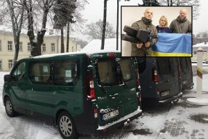 Ukrainos pasieniečius pasieks dronų blokavimo įranga, generatoriai ir šilti drabužiai