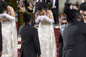 Kostiumų instituto pokylyje „Met Gala“ piršlybos sukėlė emocijų pliūpsnį