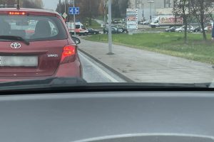 Netoli „Megos“ – avarija: vairuotojai medikų pagalbos atsisakė