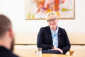 I. Šimonytė: pati Ukraina turi nuspręsti, kaip atrodo pergalė