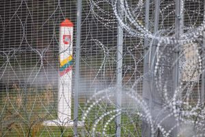 Pasienyje su Baltarusija fiksuotas vienas neteisėtas migrantas