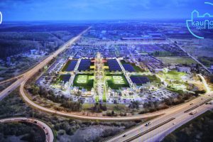SBA „Urban Hub“ miestelio statybos – jau prie starto linijos