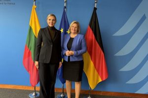 A. Bilotaitė Vokietijoje aptarė migracijos iššūkius, neteisėtą žmonių gabenimą