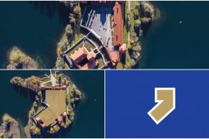 Naujas Trakų logotipas – pilies formą primenantis auksinis kablelis