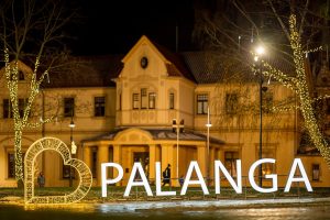 Palangos šventinių renginių centre – eglė ir atgijęs kurhauzas