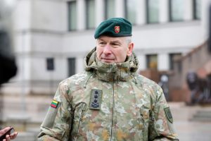Lietuvos kariuomenės vadas Belgijoje aptars gynybos planų įgyvendinimo klausimus