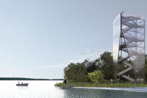 Apžvalgos bokštas Nemuno deltos parke iškils tik 2023-iaisiais: įmonė laiku nepradėjo darbų