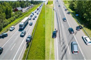 Iškalbinga įžanga į besibaigiančios vasaros savaitgalį: pakaunėje susidūrė aštuoni automobiliai