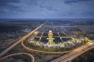 Prie Kauno gimstantis verslo miestas „Urban HUB“ – 100 parduotuvių ir erdvės augti