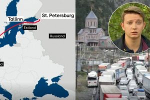 Nuo mobilizacijos pasprukęs rusas atskleidė, kaip prasmuko į Estiją: pasakiau, kad man astma