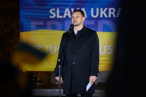 Ukrainos ambasadorius: kiekvieną minutę jaučiame Lietuvos žmonių paramą