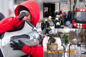 Po baisaus gaisro vilniečiai ieško ne tik dokumentų, bet ir augintinių: tikrai neturiu, kur eiti