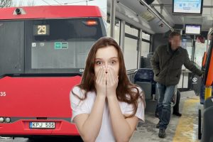 Merginos pasakoja apie siaubą autobuse: persekiojo iškrypėlis?