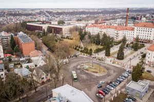 Darbymetis šalia Kauno klinikų: startavo kapitalinis Eivenių gatvės remontas