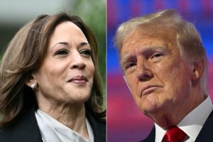 D. Trumpas teigia susitaręs su „Fox News“ dėl debatų su K. Harris rugsėjo 4-ąją