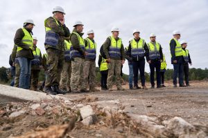 Rukloje pradėti logistinių pajėgumų užtikrinimo parko statybos darbai