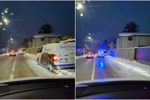 Popietės avarijų Kaune scenarijus: slydo ir trenkėsi, sužalotos dvi moterys