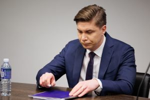 M. Sinkevičius – nuteistas: turės mokėti 12,5 tūkst. eurų baudą, negalės dirbti valstybės tarnyboje