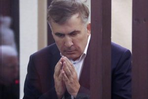 ES šalys įspėja Sakartvelą dėl kalinamo M. Saakašvilio sveikatos