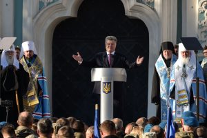 Ukrainos prezidentas: Rusijos Ortodoksų Bažnyčia žengia į saviizoliaciją