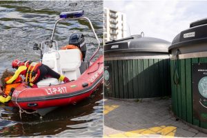 Ilgąjį savaitgalį lydi nelaimės: pakaunėje aptiktas skenduolis, Kaune į konteinerį įkrito vyras