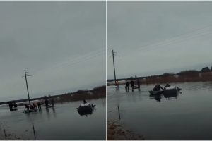 Apsemtame kelyje įstrigus vairuotojui ragina vadovautis ženklais