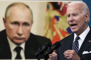 J. Bidenas pavadino V. Putiną „išprotėjusiu kalės vaiku“