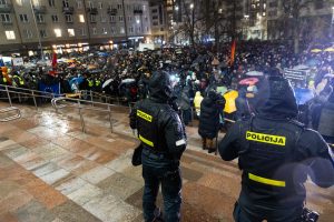 Po aštrios protesto organizatorių kritikos, G. Paluckas teisinasi: įvyko kažkoks nesusipratimas